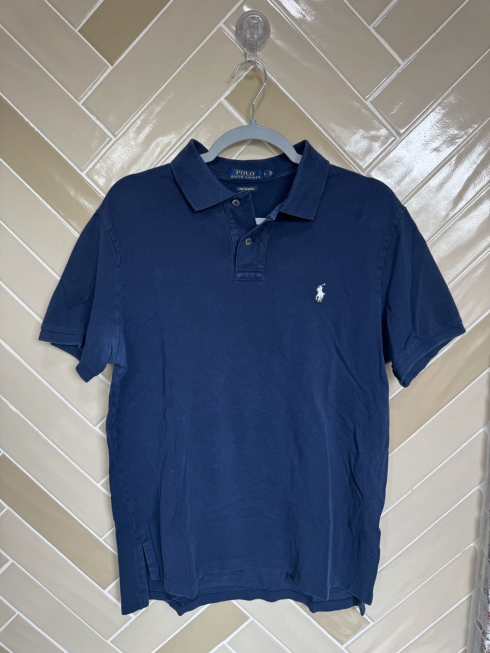 Polo by Ralph Lauren Navy Blue Short-Sleeve Polo Shirt